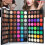 120 Farben Lidschattenpalette Langhaltend Glitzer Matt 5