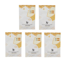 5x Halsstraffende Propolis-Maske gegen Falten 25ml