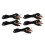 5pcs Black TENS Electrode Wire for Slimming Massager 3