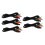 5pcs Black TENS Electrode Wire for Slimming Massager 2