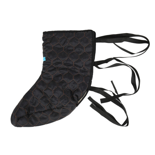 (S Below 40) Cast Toe Cover Sock Soft Lint Windproof Foot Warmer Protector