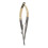 (Curved) Edelstahl-Navier-Nadelhalter 6.3in 3