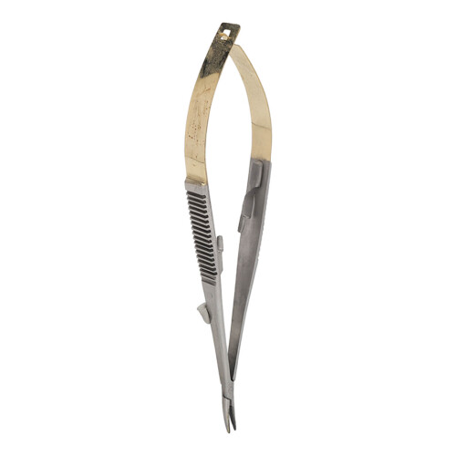 (Curved) Edelstahl-Navier-Nadelhalter 6.3in 2