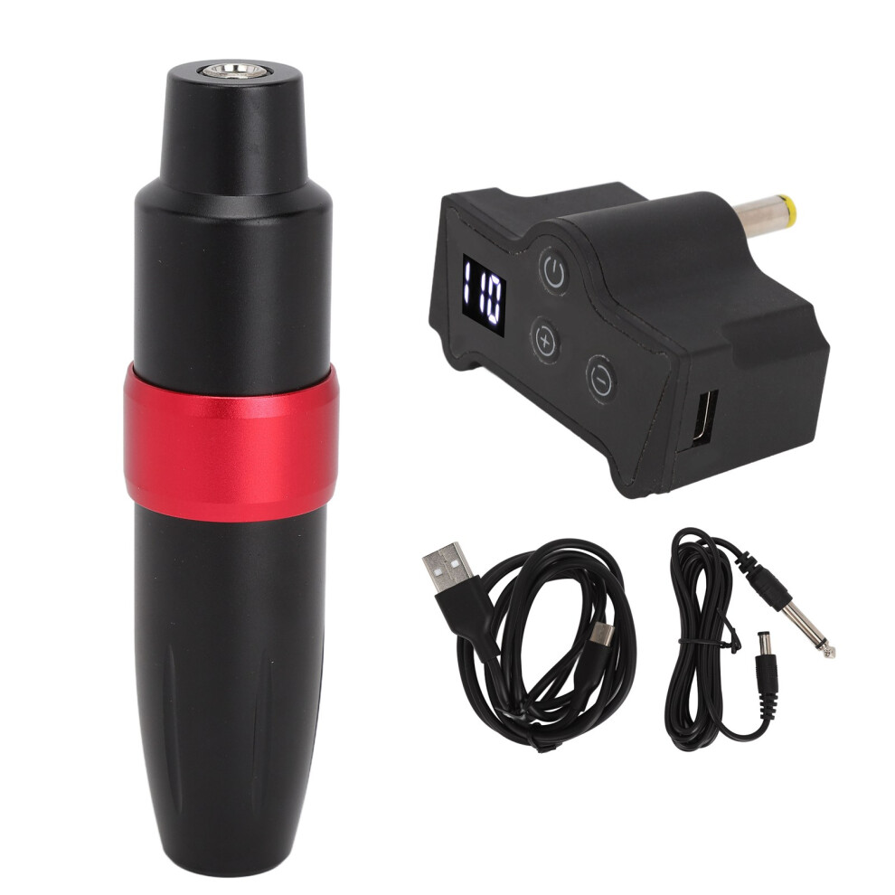 1500mAh Cordless DC Rotary Tattoo Pen Kit for Shader Liner