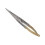 (Straight) Edelstahl-Navier-Nadelhalter 6.3in 4