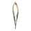 (Curved) Edelstahl-Navier-Nadelhalter 6.3in 2