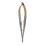 (Straight) Edelstahl-Navier-Nadelhalter 6.3in 2