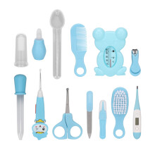 (Blue) Baby Care Kit Scissors Clippers Spoon Comb