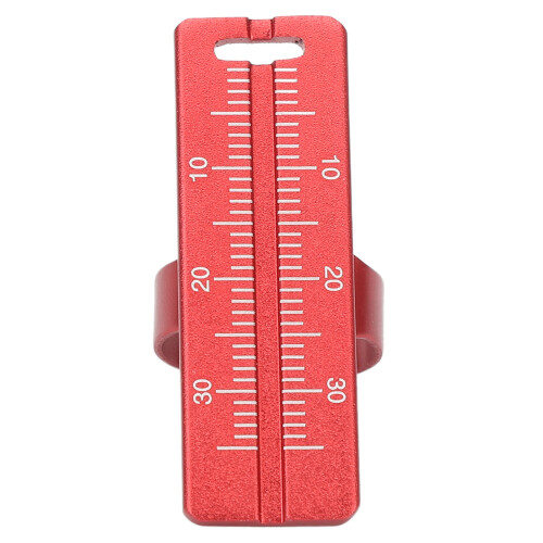 Endo Measuring Ring Orthodontic Dental Ruler Red 2