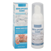 2x60ml Zahnspangen-Reiniger gegen Geruch & Flecken