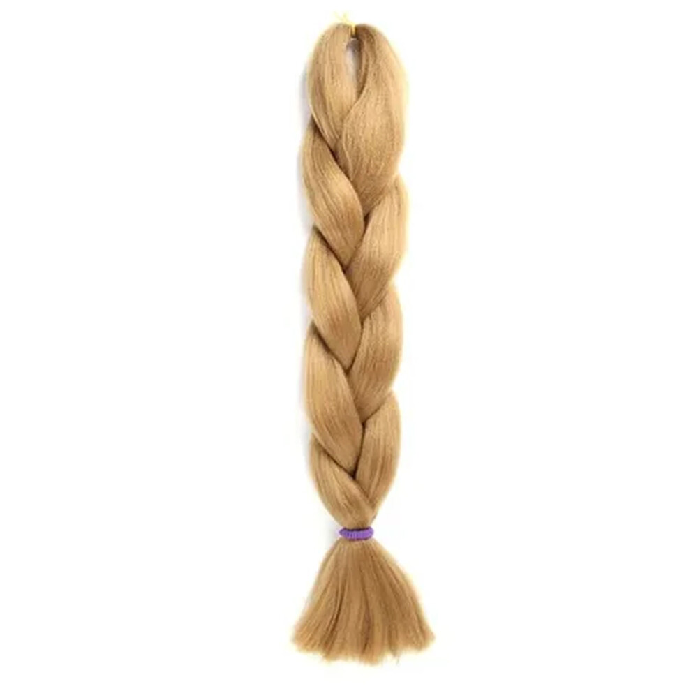 (Type 24) Braided Ponytail Extension 24in High Temp Silk Realistic