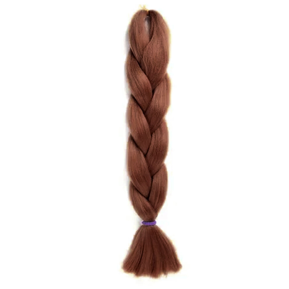 (Type 33) Braided Ponytail Extension 24in High Temp Silk Realistic
