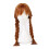 Parrucca Castana Cavallo per Cosplay Bambina 2