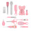 (Pink) Baby Care Kit Scissors Clippers Spoon Comb 2