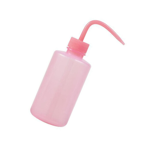 (Pink) 250ML Pink Plastic Tattoo Wash Bottle 2