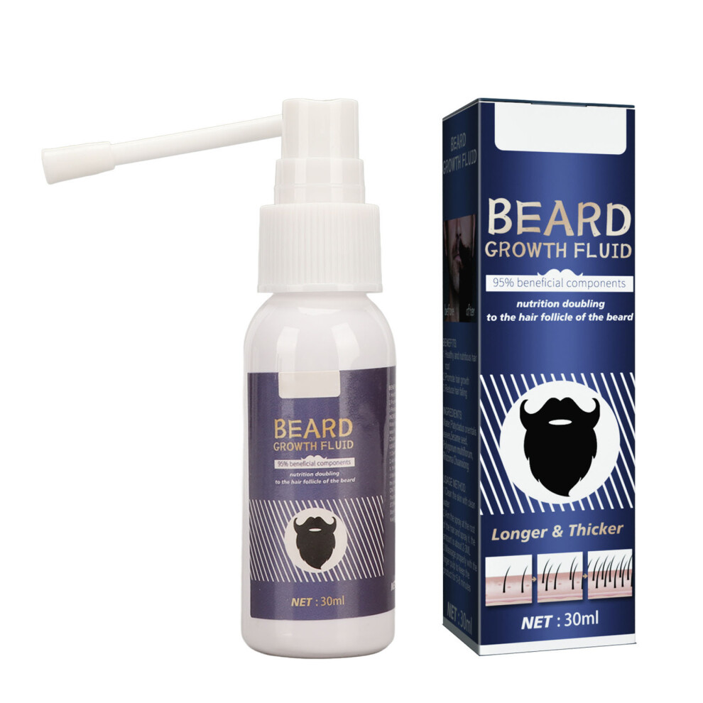 Beard Growth Serum Men Herbal Extract 30ml