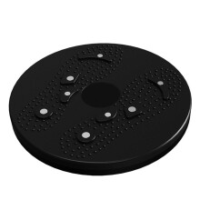 (Black) Bauchtrainer Scheibe Magnetisch Massage Grün