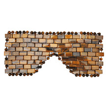 Jade-Eyepatches kühlend, müdigkeitslindernd, poliert