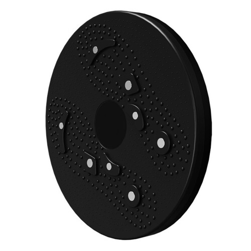 (Black) Bauchtrainer Scheibe Magnetisch Massage Grün 1
