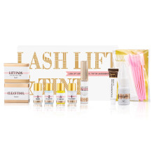 Wimpern- und Augenbrauen-Färbekit, langanhaltend schwarz