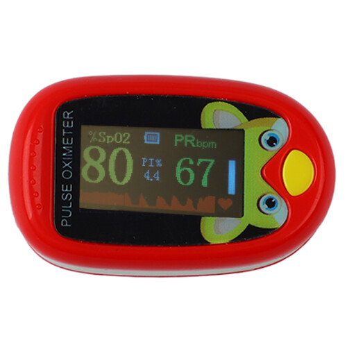 (Red) Fingerspitzen-Oximeter 6 Modi USB-Ladung 1