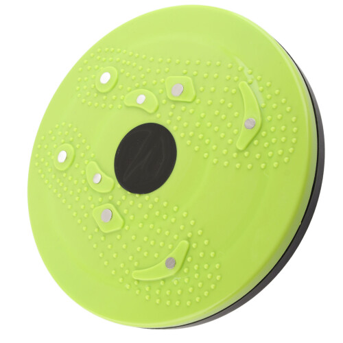 (Green) Bauchtrainer Scheibe Magnetisch Massage Grün 2