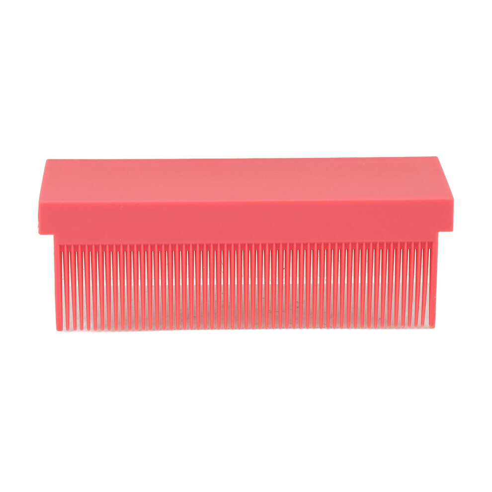 (Pink) Carbon Fiber Hair Comb for Hair Straightener Pink