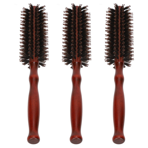 3x Runde Haarbürste hitzebeständig für Styling 2