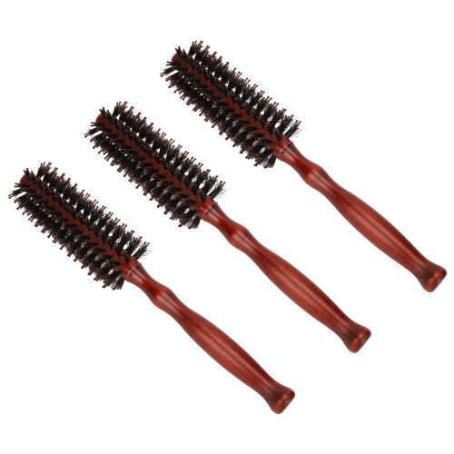 3x Runde Haarbürste hitzebeständig für Styling 1