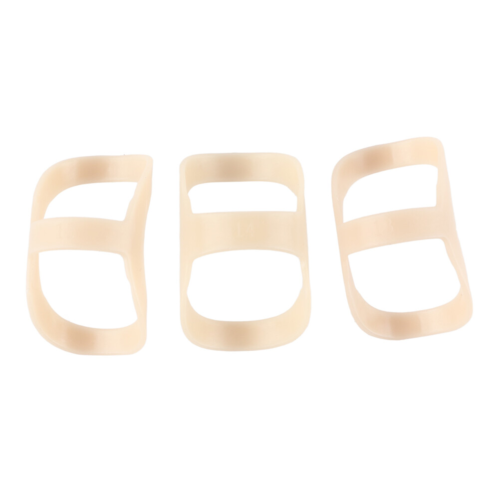 3Pcs Finger Splint Oval Arthritis Mallet Trigger No. 13 14 15