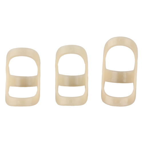 3Pcs Finger Splint Joint Fixing Plastic Protection 4.9-5.6cm