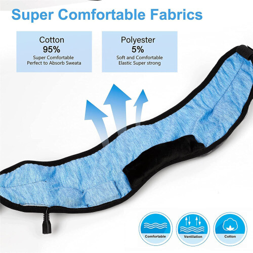 Mascherina per Dormire Wireless con Altoparlanti e Microfono 1