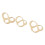 3Pcs Finger Splint Joint Fixing Plastic Protection 4.9-5.6cm 5
