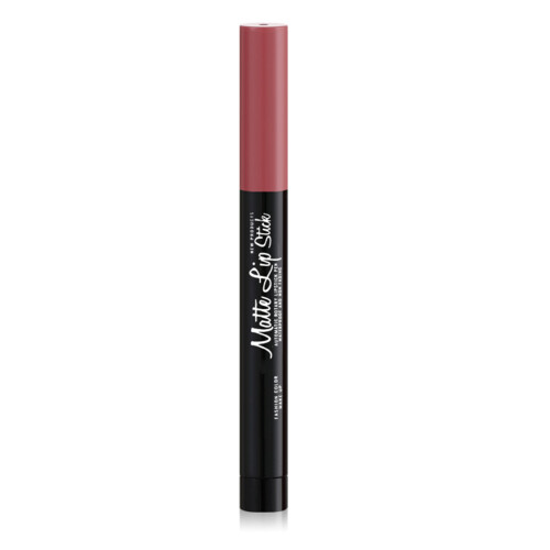 (Number 8) Rose Matte Lipstick Pencil Automatic with Sharpener No.1