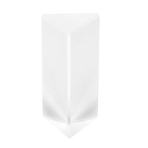 30*30*60mm Triangular Prism K9 Optical Glass Light Spectrum Teaching 1