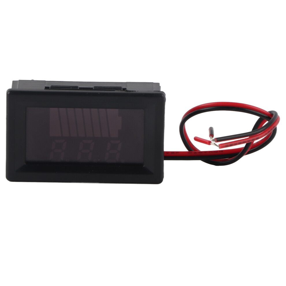 Dc Digital Voltage Meter 12V-60V Lithium Battery Voltmeter (Red) 588248642508