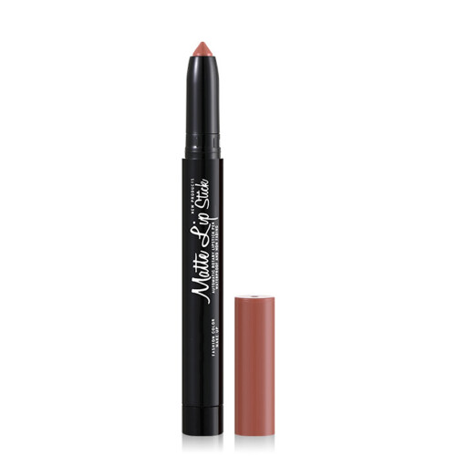 (Number 1) Matte Lipstick Pencil Automatic with Sharpener No.1 2