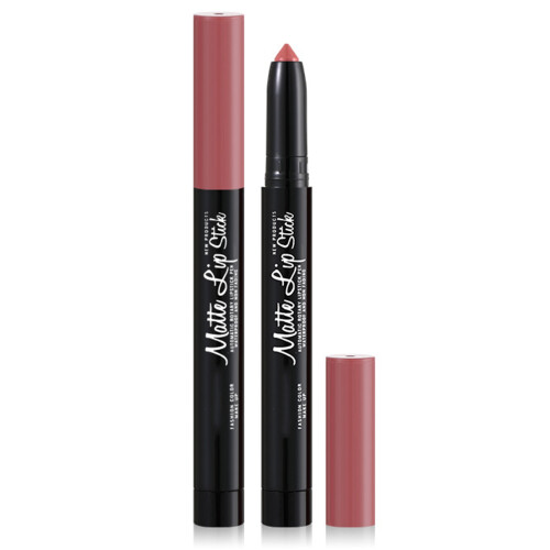 (Number 9) Matte Lippenstift mit Spitzer für Damen Nr.1 2