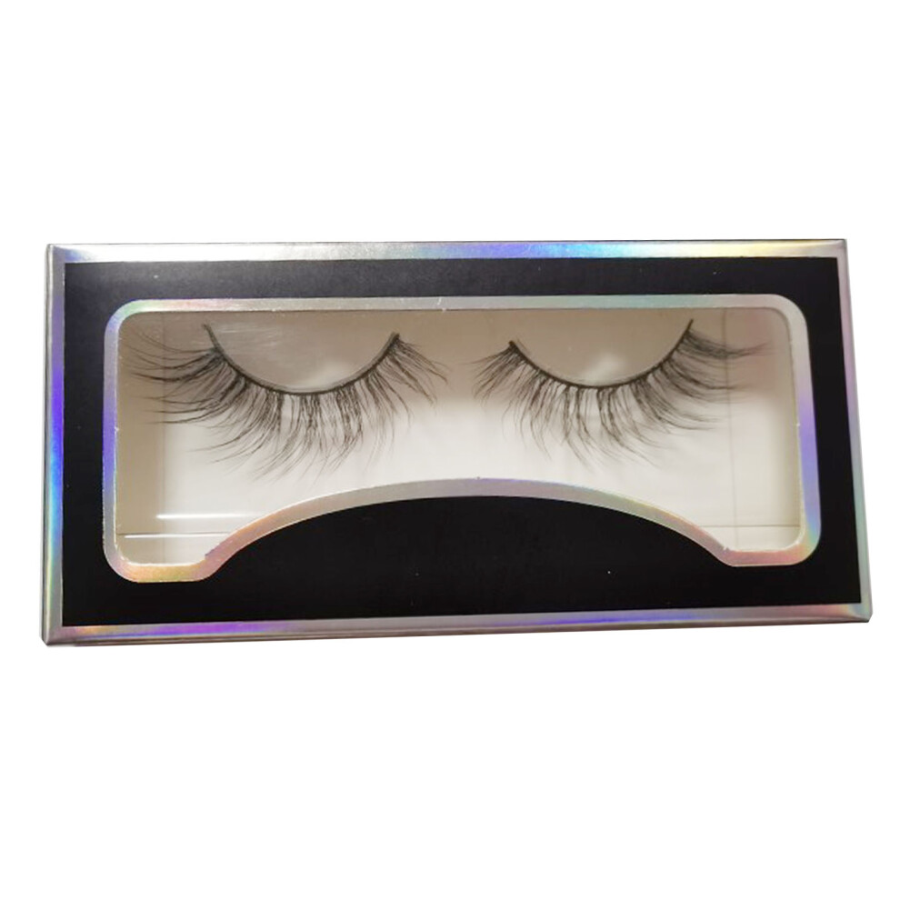 1 Pair Professional False Eyelashes Hand Crafted Extensions