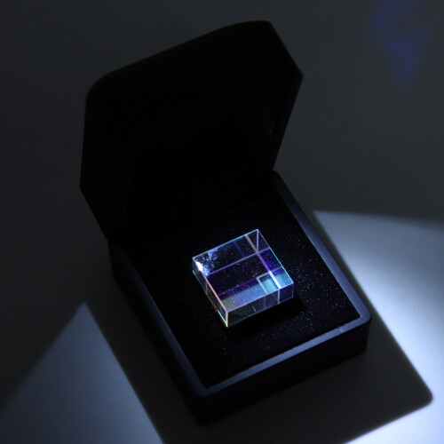 6-Sided Bright Light Combine Cube Prism Stained Glass 2