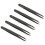 10x Anti-Static Black Plastic Tweezers for Electronics Lab 2