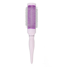 (1.5in) Round Brush Women Barrel Hair Brush Blow Drying Curling 1.1in Purple