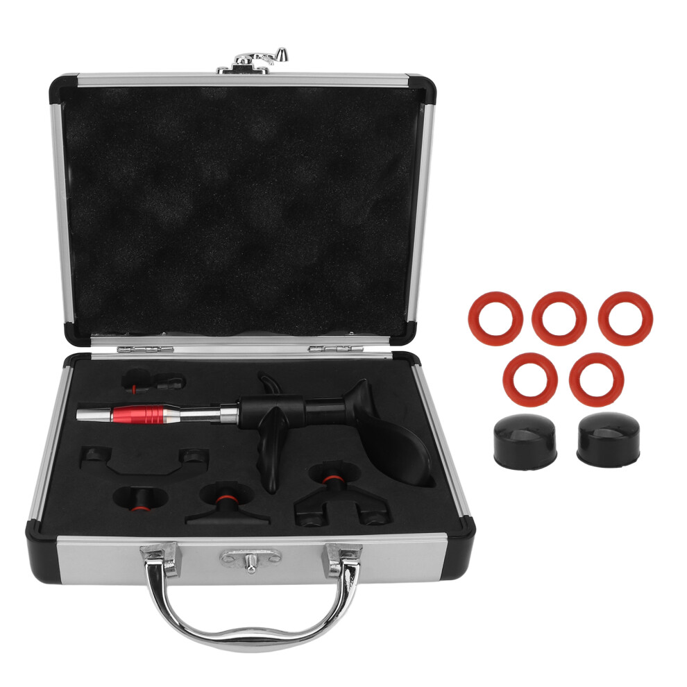 (Red) Chiropractic Adjustment Tool Joint Relief Spine Massager Blue