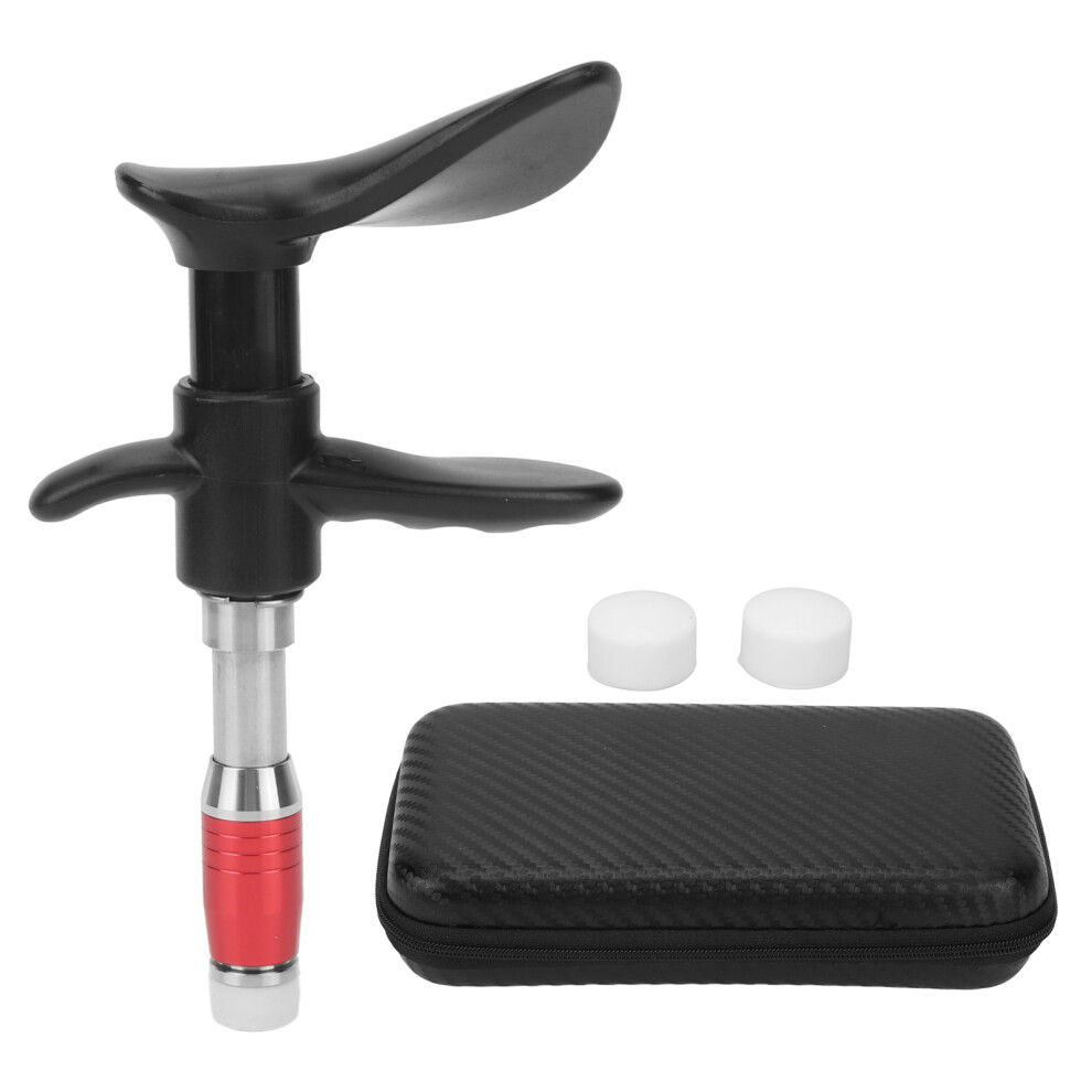 (Red) Chiropractic Adjustment Kit Single Head Spine Device for Massage Red