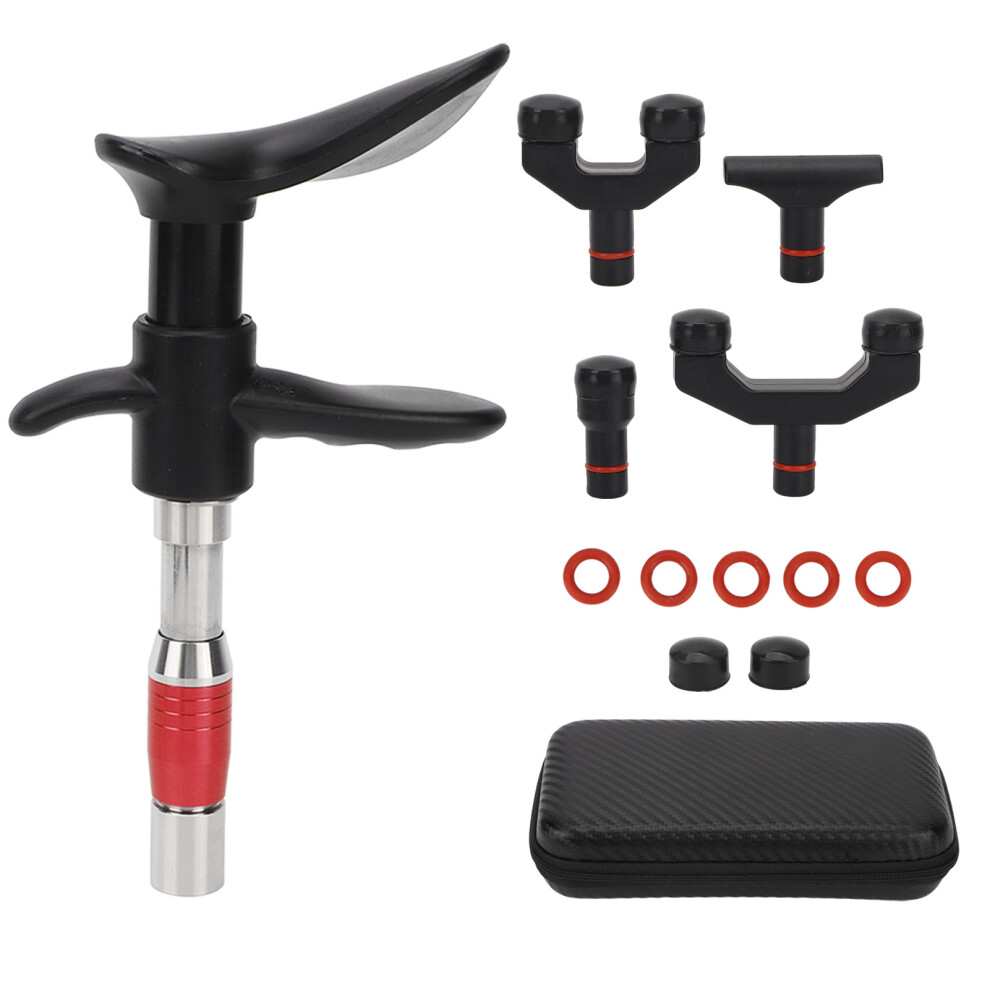 (Red) Manual Chiropractic Tool Portable Joint Relief Spine Adjuster Red