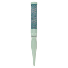 (1.1in) Barrel Hair Brush Round Styling Tool Blow Drying Curling 1.5in Green