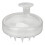 (Glitter Silver) 3pcs Ergonomic Shampoo Brush Gold 5
