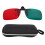 Red Green Clip On Glasses Left Green Right Red Amblyopia Corrective 1