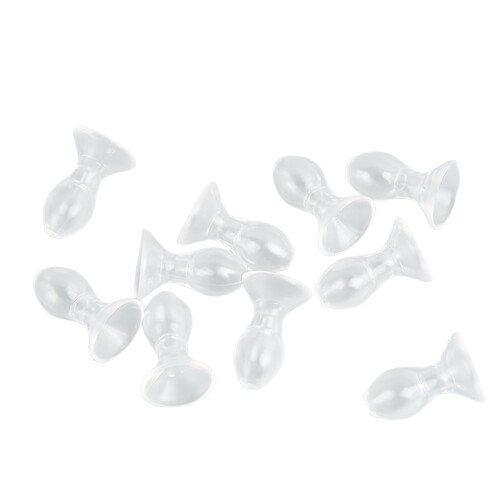 (L) 10pcs Silicone Ear Tips BTE Hearing Aid M 1