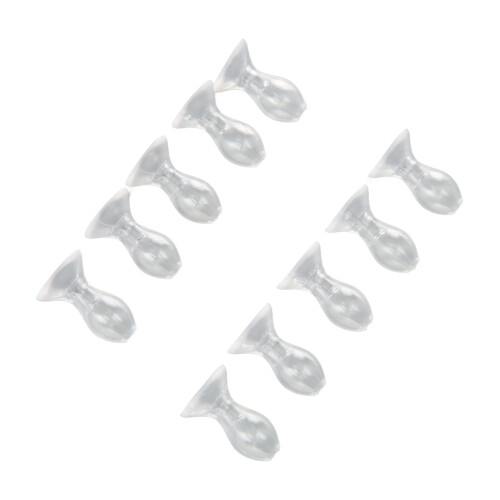 (M) 10pcs Silicone Ear Tips BTE Hearing Aid M 2